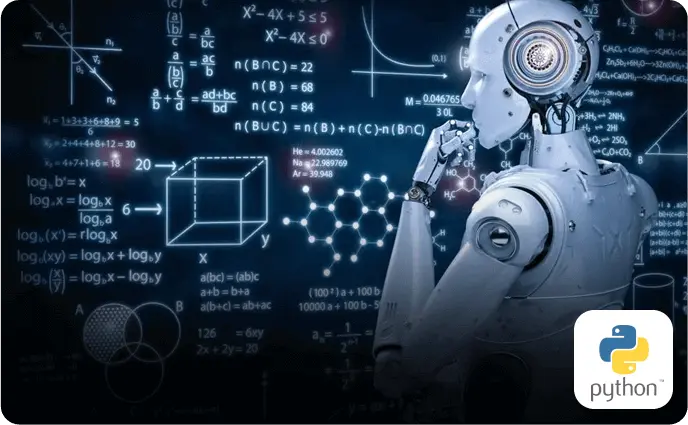 Python: expertise illustrated through a vibrant collage of code snippets, showcasing our proficiency in data analysis, web development, and machine learning.