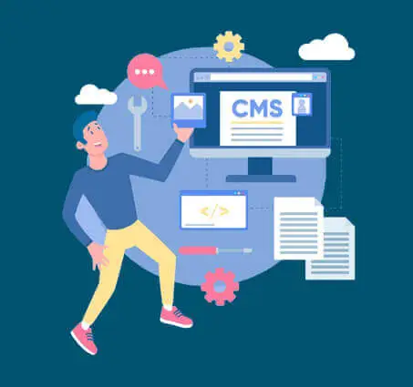 Backend & CMS Development Services, server-side processes and content management system functionalities