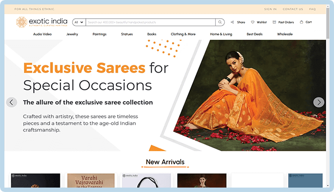 Exotic India Art - Mobile app